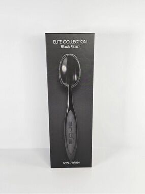 NEW Artis Elite Collection Oval 7 Makeup Brush - Black Finish (NIB)